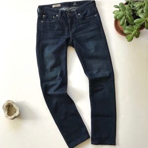AG JEANS Stilt Cigarette dark wash skinny jeans 24
